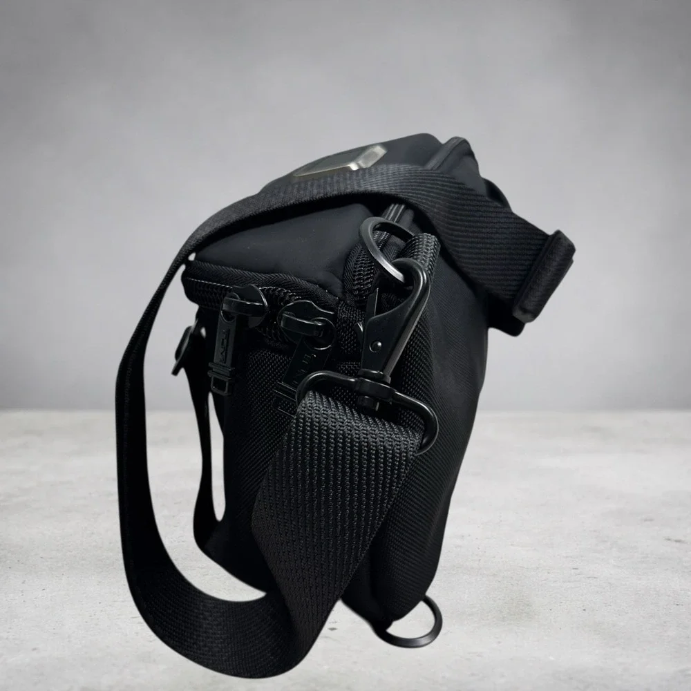 Tumi Alpha Bravo Platoon Sling Crossbody Bag Black‎ Travel Luxury